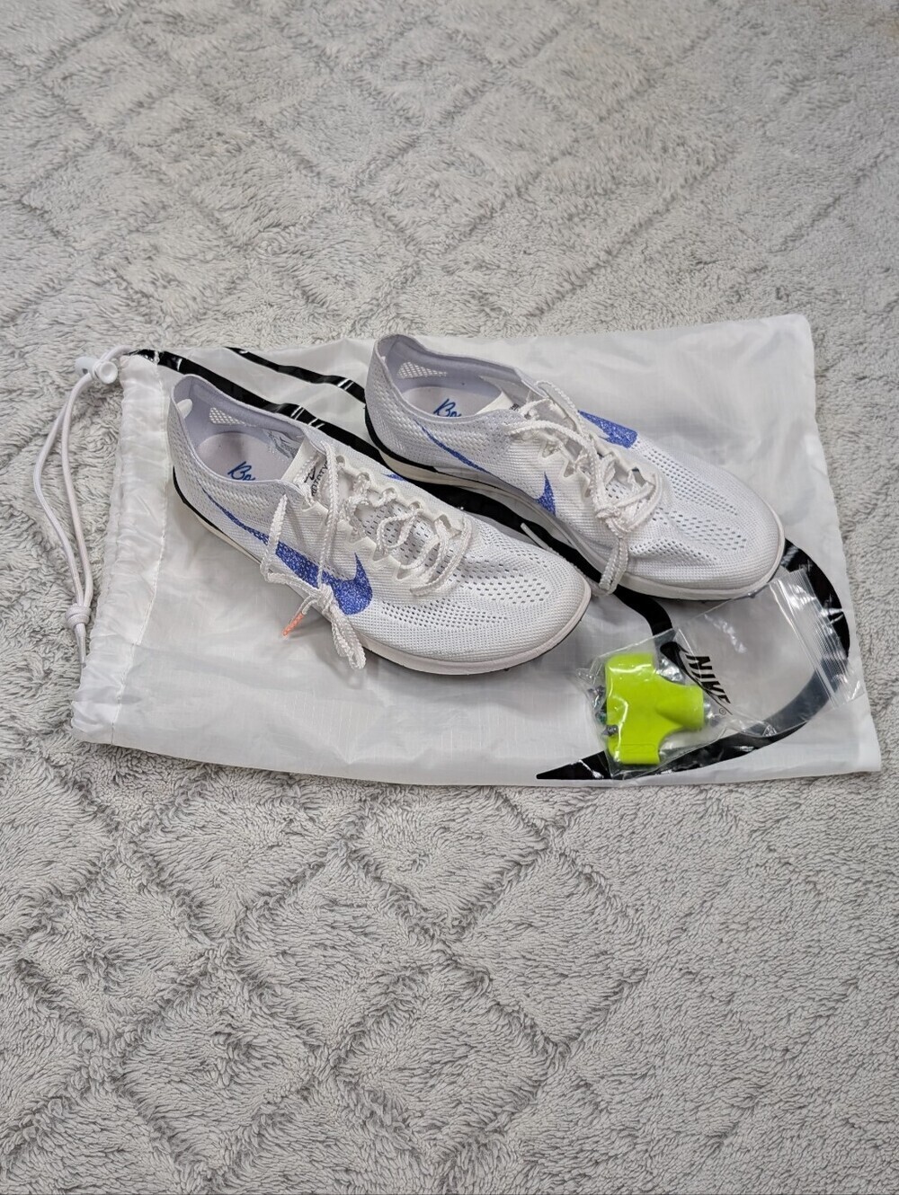 Nike ZoomX Dragonfly 2 White Blueprint Pack Distance Spikes Mens 7 FD8414-900